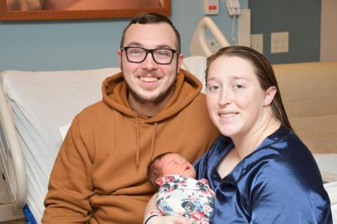 TidalHealth Peninsula Regional's First Baby of the New Year