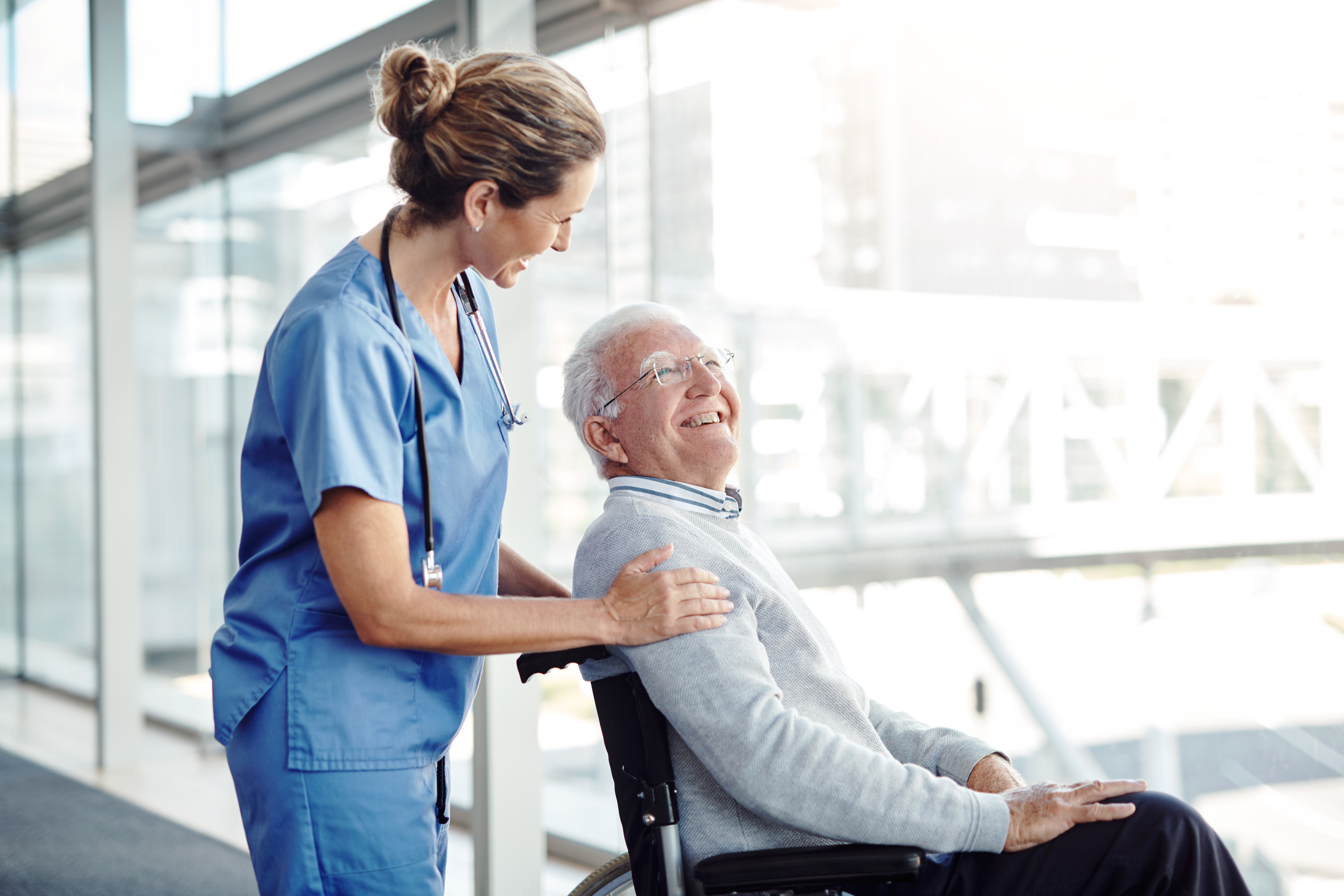 Provider with patient