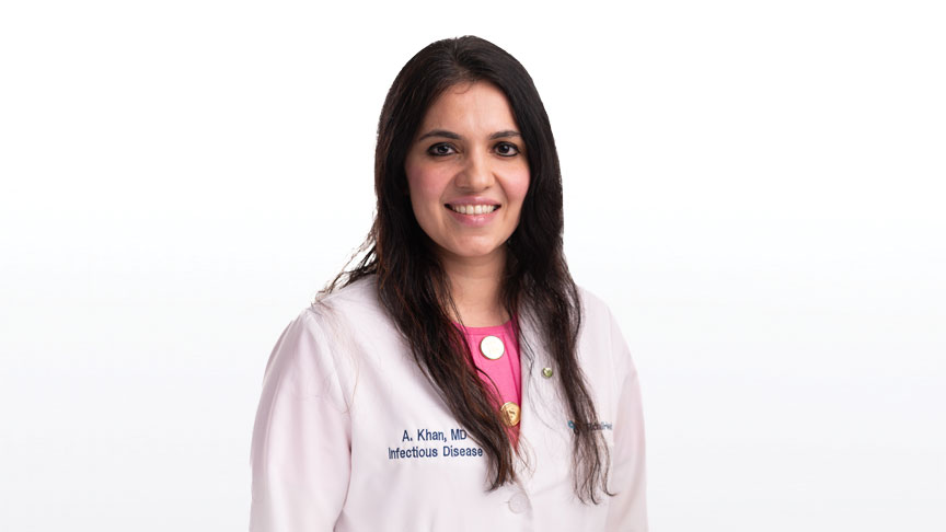 Areej Khan, MD, Infectious Disease Fellowship Program Director