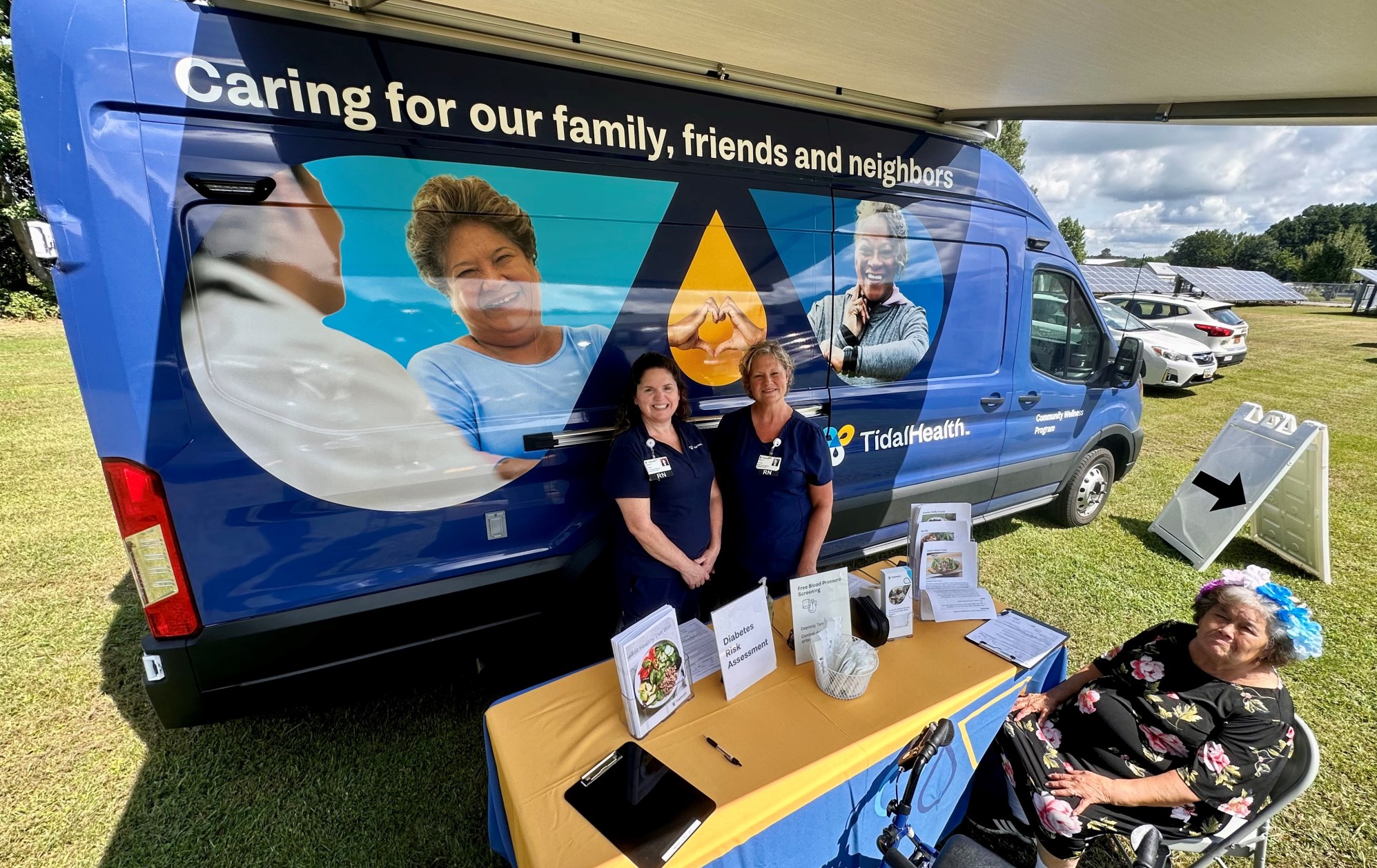 Community Wellness screening van