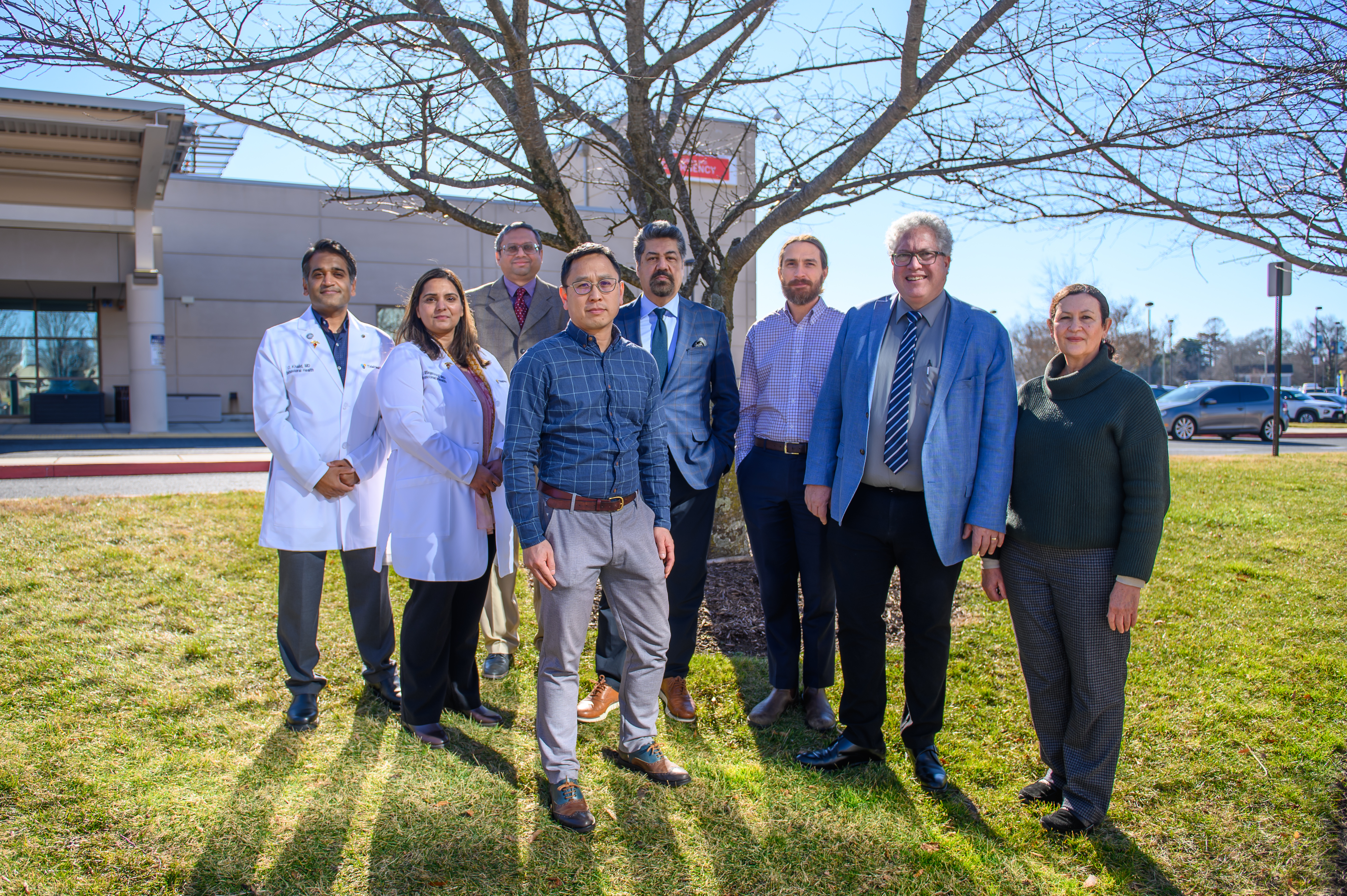 group photo of the psychiatry residency team at TidalHealth