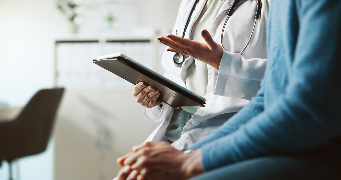 Doctor and Patient Reviewing