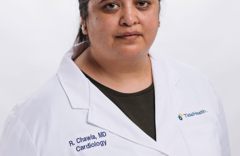 Dr. Chawla joins TidalHealth Cardiology TidalHealth