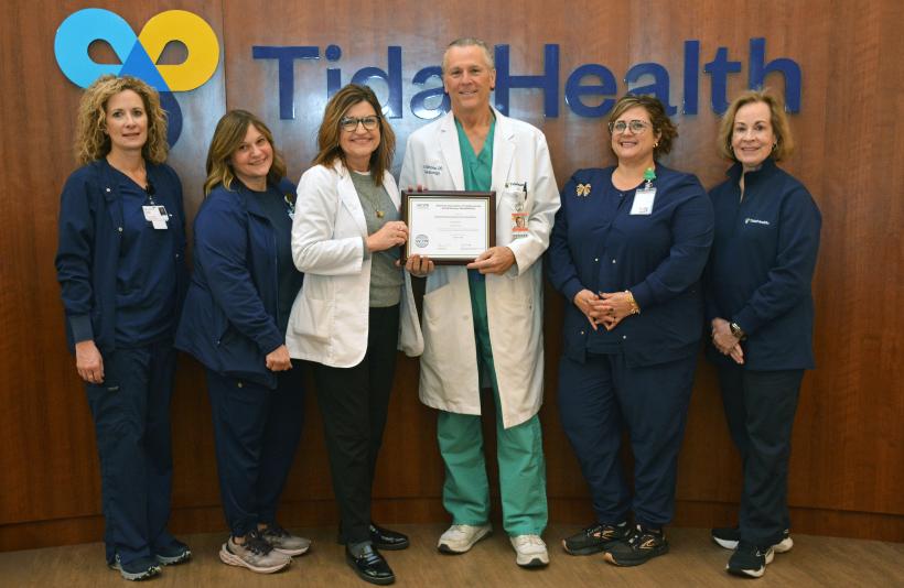 TidalHealth Nanticoke’s cardiac rehab program recertified Awards and