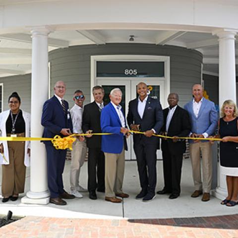TidalHealth Edward Q. Wilgus Community Clinic ribbon cutting