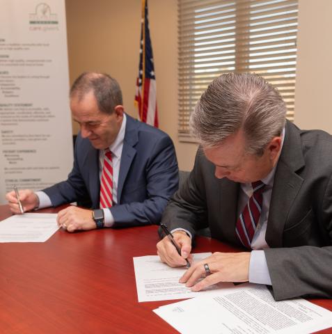 Atlantic General Hospital (AGH) and TidalHealth sign a non-binding letter of intent