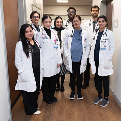 Residents at TidalHealth Edward Q. Wilgus Community Clinic
