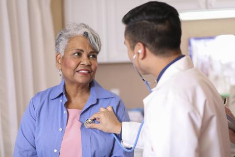 doctor with patient