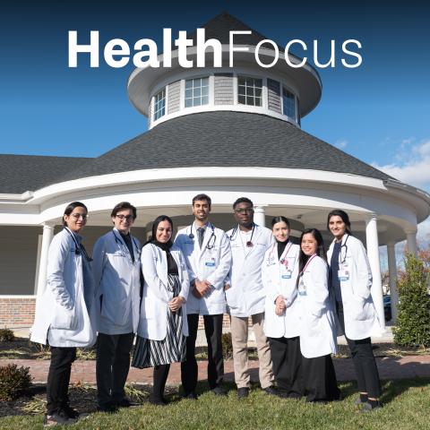 Residents who care for patients at the TidalHealth Edward Q. Wilgus Community Clinic