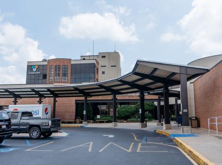 TidalHealth Nanticoke, Main Entrance