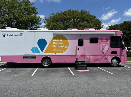 TidalHealth Mobile Mammography Unit