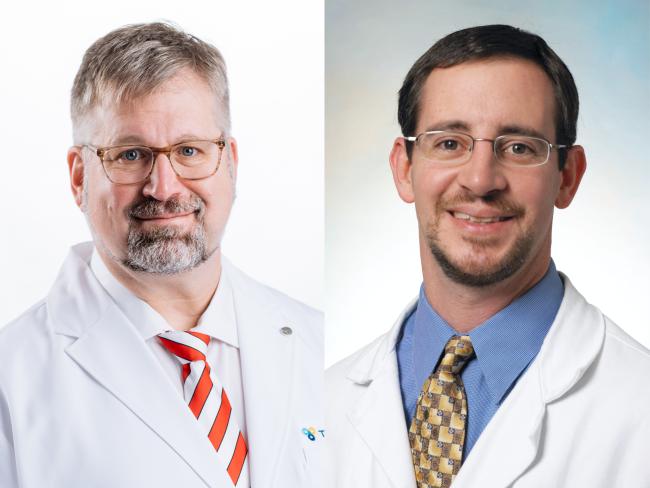 Nicholas Dudas, MD, FACS, and Kevin Healy, PA-C