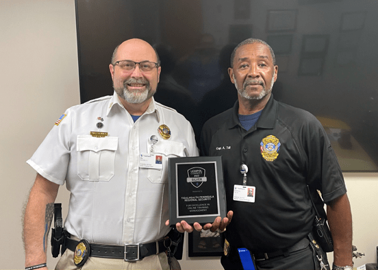 Chief Bo Kennedy and Captain Anthony Tull
