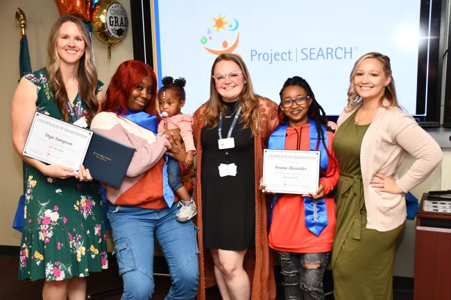 TidalHealth Nanticoke's 2024 Project SEARCH graduates