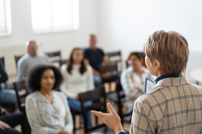 support group meeting