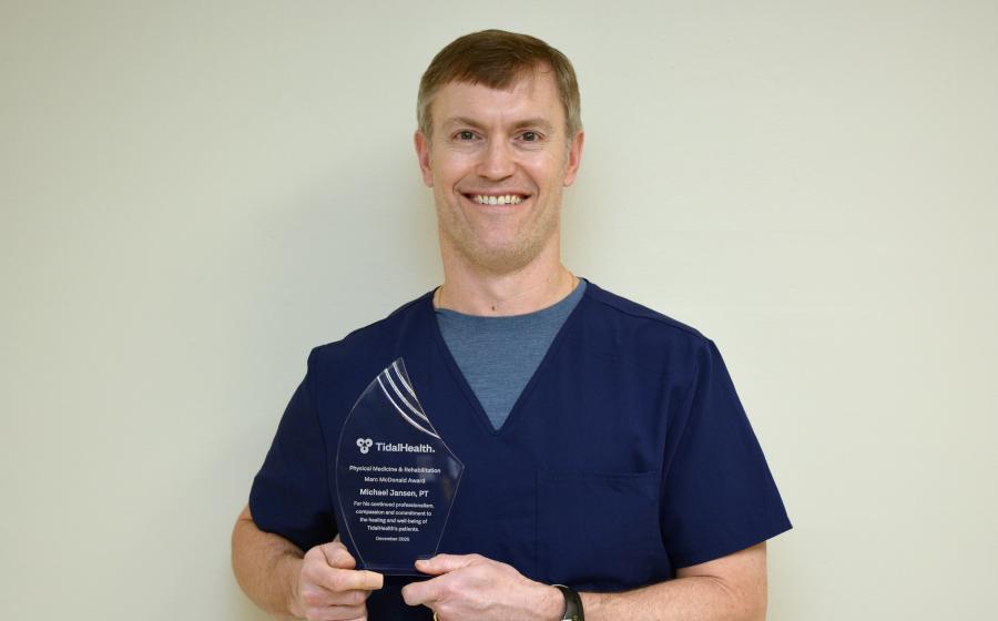 Michael Jansen, physical therapist