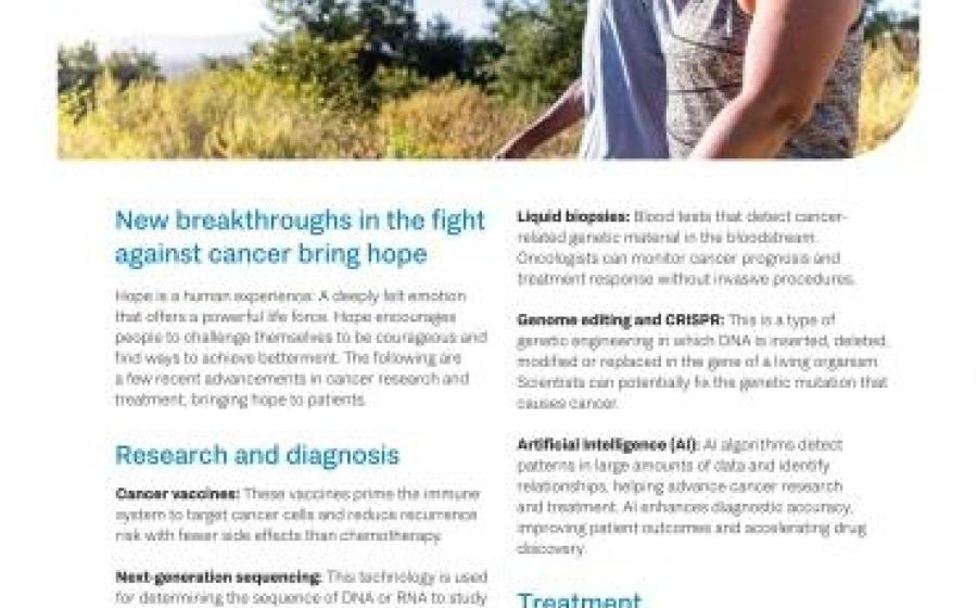 Cancer Support News (July/Aug 2025)