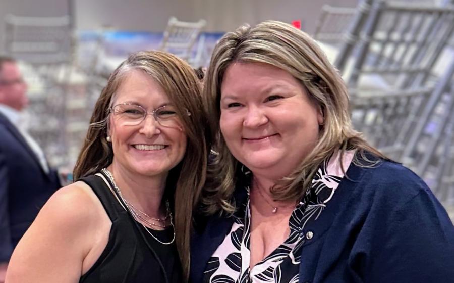 Joy Rembold and Angela Brittingham