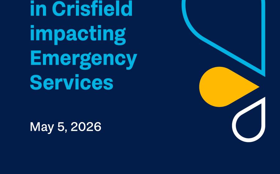 TidalHealth power outage graphic