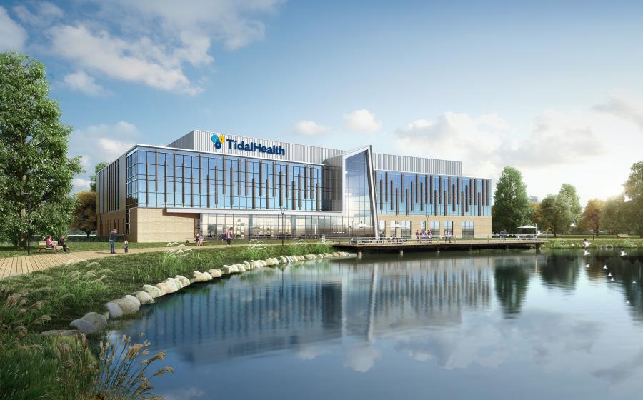 TidalHealth Sussex Central Campus rendering