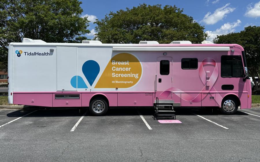 TidalHealth Mobile Mammography Unit