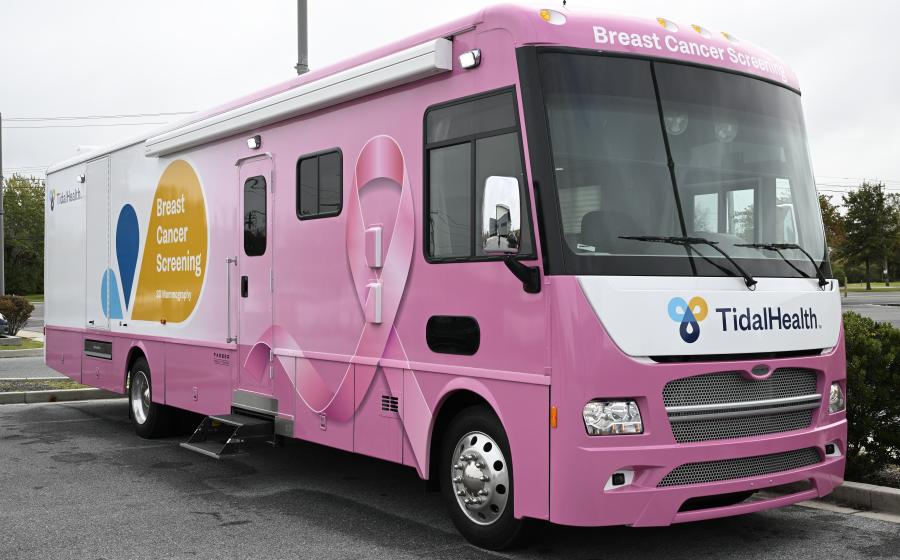 TidalHealth Mobile Mammography van
