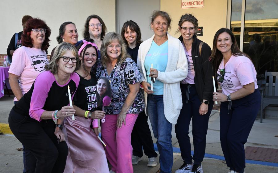 2025 Pink Ribbon Walk group