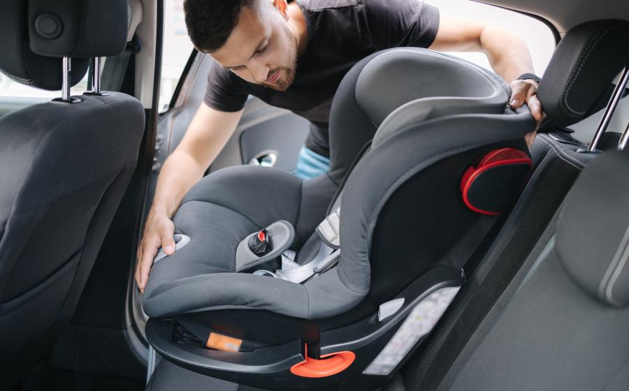Car seat safety inspection